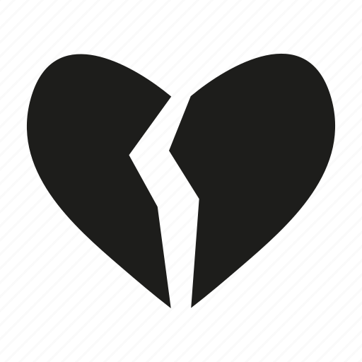 Discontinuity, divorce, divorcement, lawyer, broken, heart, love icon - Download on Iconfinder