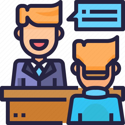 Business, business man, career, communication, interview, job icon - Download on Iconfinder