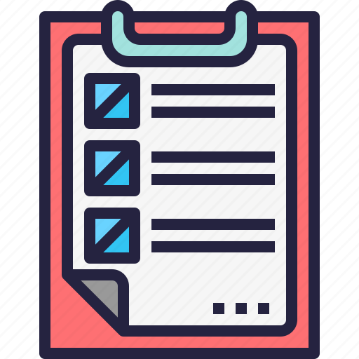 Check list, clipboard, document, list, office, tasks icon - Download on Iconfinder