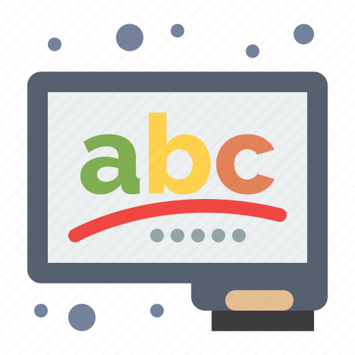 Abc, board, chalk, learn icon - Download on Iconfinder