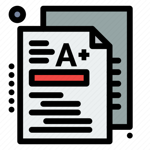A, grade, knowledge, test icon - Download on Iconfinder
