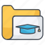 university, document, education, folder 
