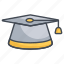 hat, education, university, college, graduation 