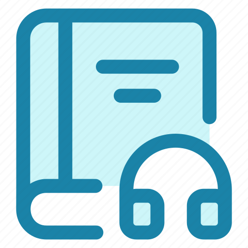 Audio book, education, learning, knowledge, book icon - Download on Iconfinder