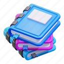 stack of book, book, reading, education, notebook, learning, dictionary