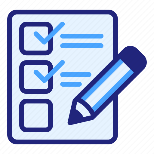 Checklist, check, list, education, document, extension icon - Download on Iconfinder