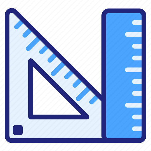 Ruler, rulers, lesson, math, geometry icon - Download on Iconfinder