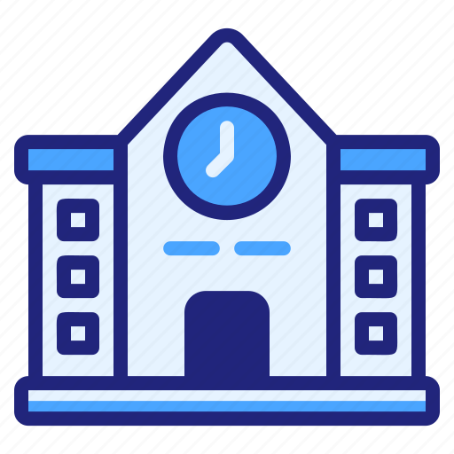 School, building, education, learning, construction icon - Download on Iconfinder