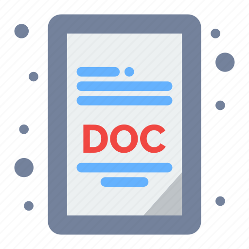 Doc, extension, file icon - Download on Iconfinder