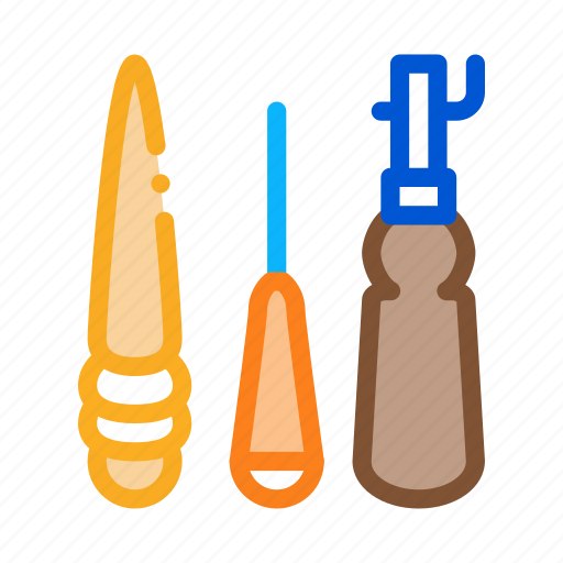 Equipment, instrument, job, leather, material, repair, tools icon - Download on Iconfinder