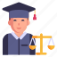 law graduate, law student, law education, pupil, law study 