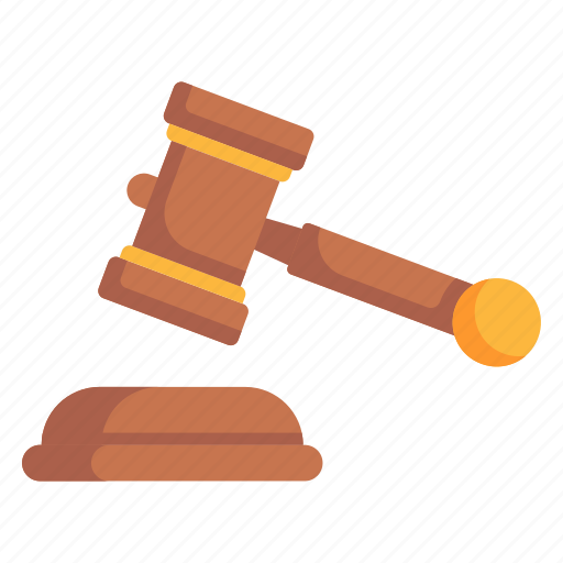 Hammer, gavel, law, justice, court hammer icon - Download on Iconfinder