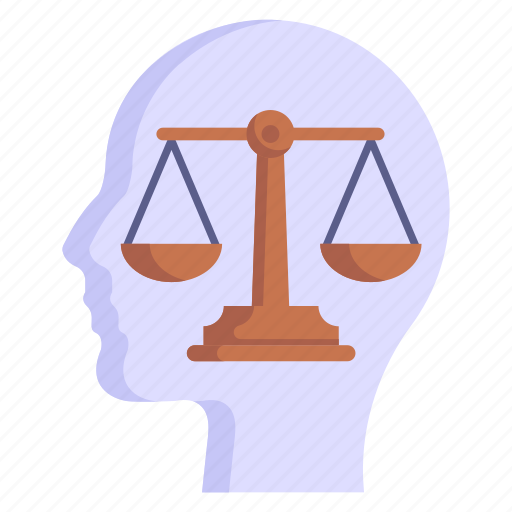 Honesty, legal mind, law knowledge, balance scale, justice icon - Download on Iconfinder