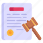 court warrant, court order, legal document, legal notice, law document 
