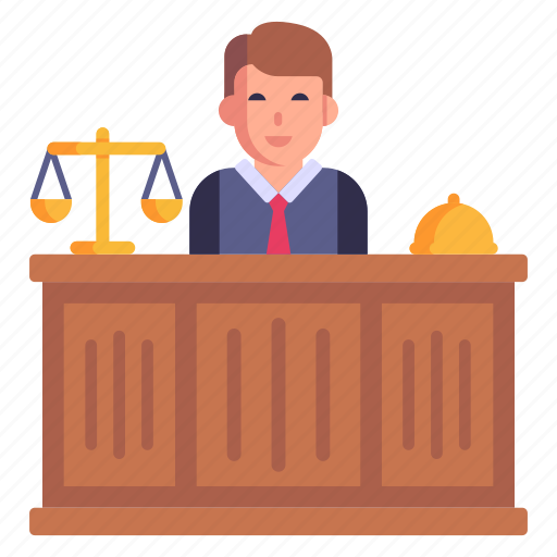 Magistrate, judge, court judge, chief justice, arbitrator icon - Download on Iconfinder