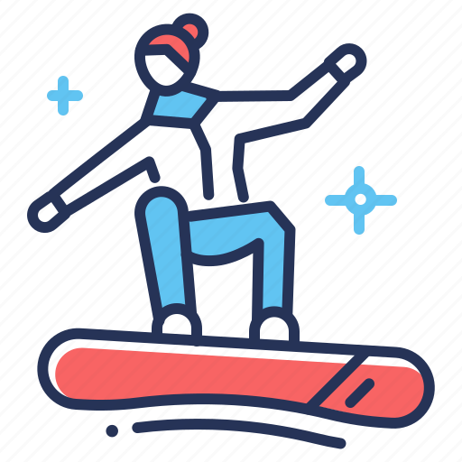 Person, snowboarding, sport, winter icon - Download on Iconfinder