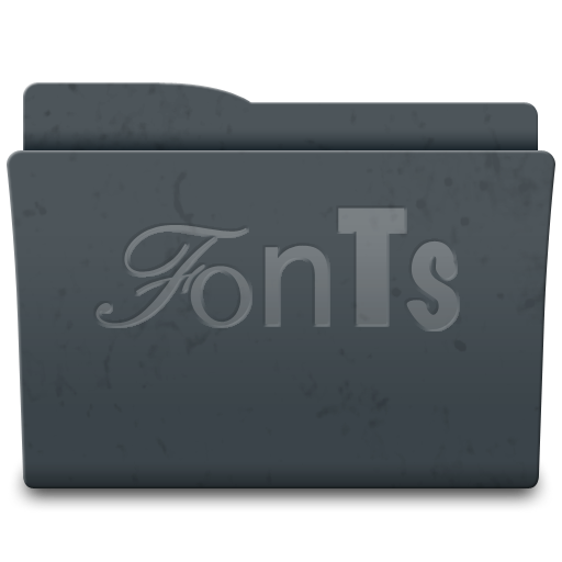 Folder, fonts icon - Free download on Iconfinder