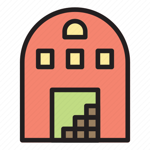 Architecture, building, house, office, warehouse icon - Download on Iconfinder