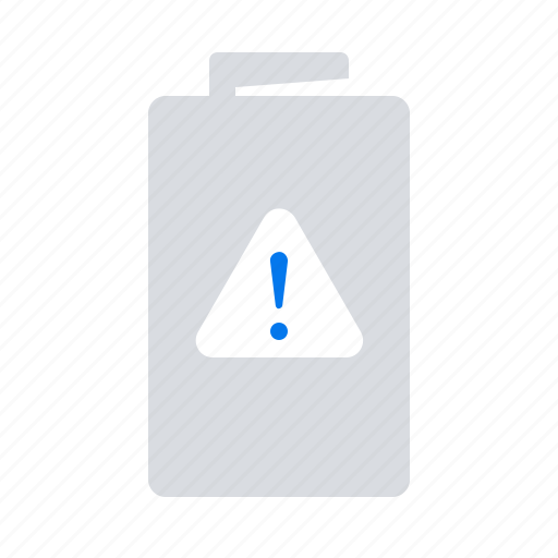 Alert, battery icon - Download on Iconfinder on Iconfinder