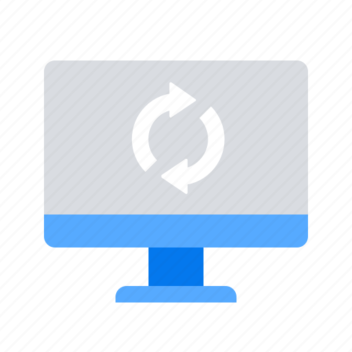 Backup, computer, sync icon - Download on Iconfinder