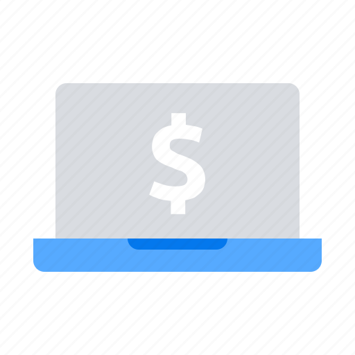 Laptop, money, transfer icon - Download on Iconfinder