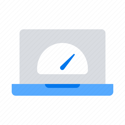 Laptop, speed, test icon - Download on Iconfinder