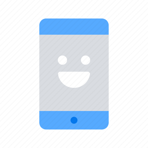 Happy, mobile, smartphone icon - Download on Iconfinder