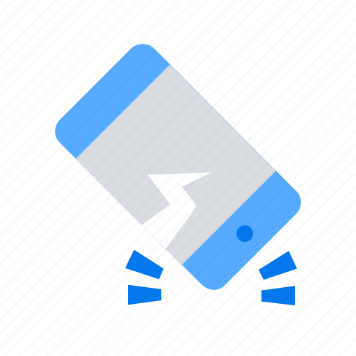 Crash, fall, smartphone icon - Download on Iconfinder