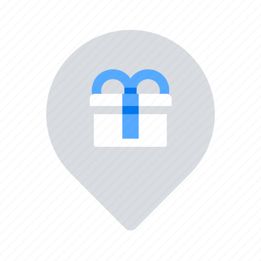 Gift, location, shop icon - Download on Iconfinder