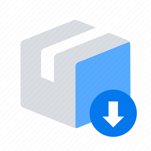 Box, download, product icon - Download on Iconfinder