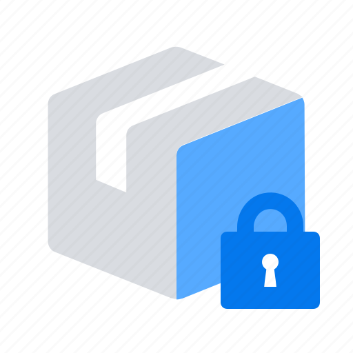 Box, lock, product icon - Download on Iconfinder