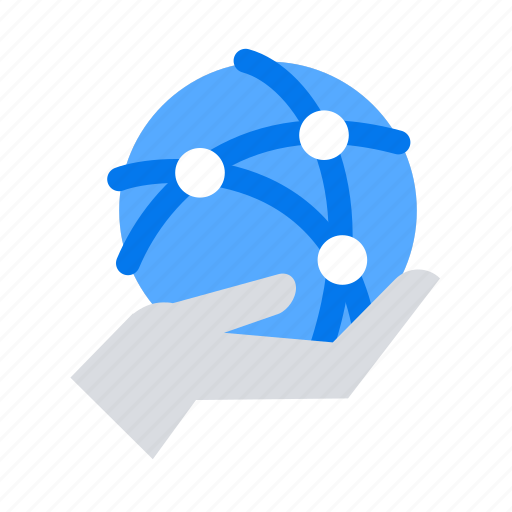 Care, hand, network icon - Download on Iconfinder