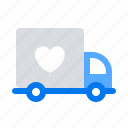 delivery, love, transport