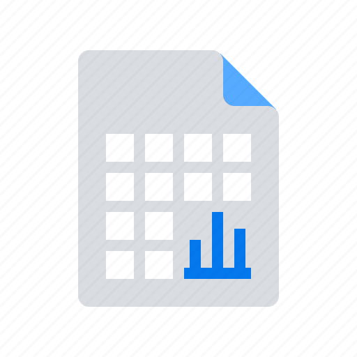 Excel, statistics icon - Download on Iconfinder