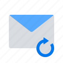 mail, message, reload 