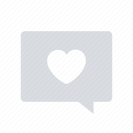 Heart, like, message icon - Download on Iconfinder