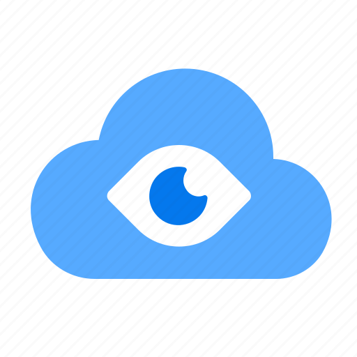 Cloud, eye, private icon - Download on Iconfinder