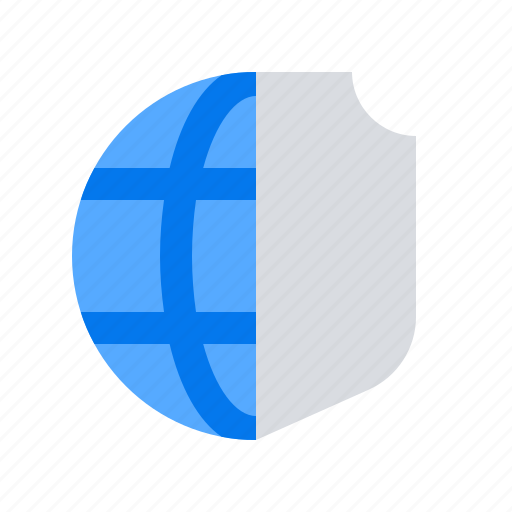 Global, security, shield icon - Download on Iconfinder