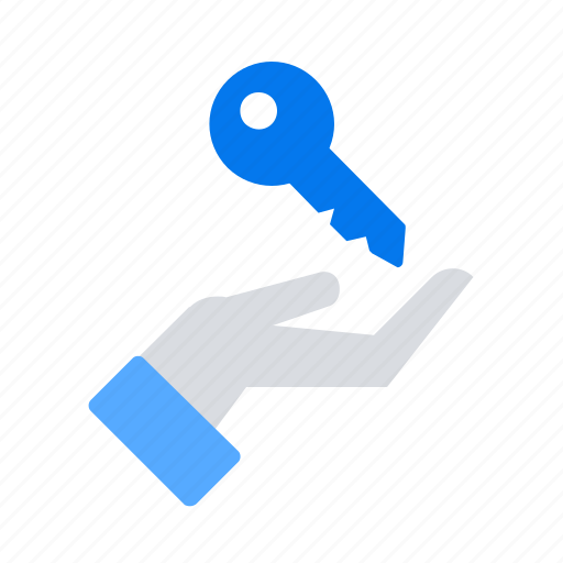Access Hand Key Icon Download On Iconfinder