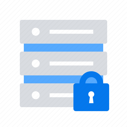 Lock, password, server icon - Download on Iconfinder