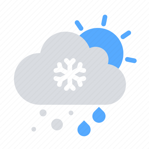 Day, rain, snow icon - Download on Iconfinder on Iconfinder