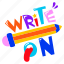 writing tool, write on, school pencil, lead pencil, stationery item 