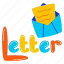 open envelope, letter envelope, letter, open letter, paper envelope