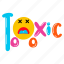 toxic emoji, toxic word, toxic, dead emoji, dead emoticon 