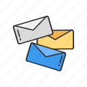 envelope, letters, mail, message 