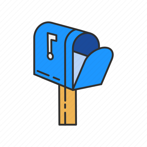 Letter, mail, mailbox, open mailbox icon - Download on Iconfinder