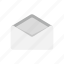 envelope, letter, mail, open envelope 