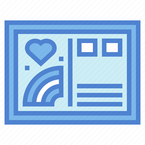 Communications, letter, mail, postcard icon - Download on Iconfinder