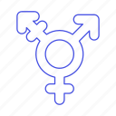 and, color, female, lgbt, pink, symbol, symbols, transgender