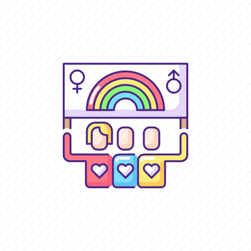 Lgbtq, rights, relationship, rainbow icon - Download on Iconfinder